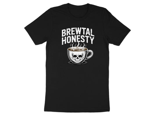 Brewtal Honesty Coffee Skull Graphic T-shirt product type