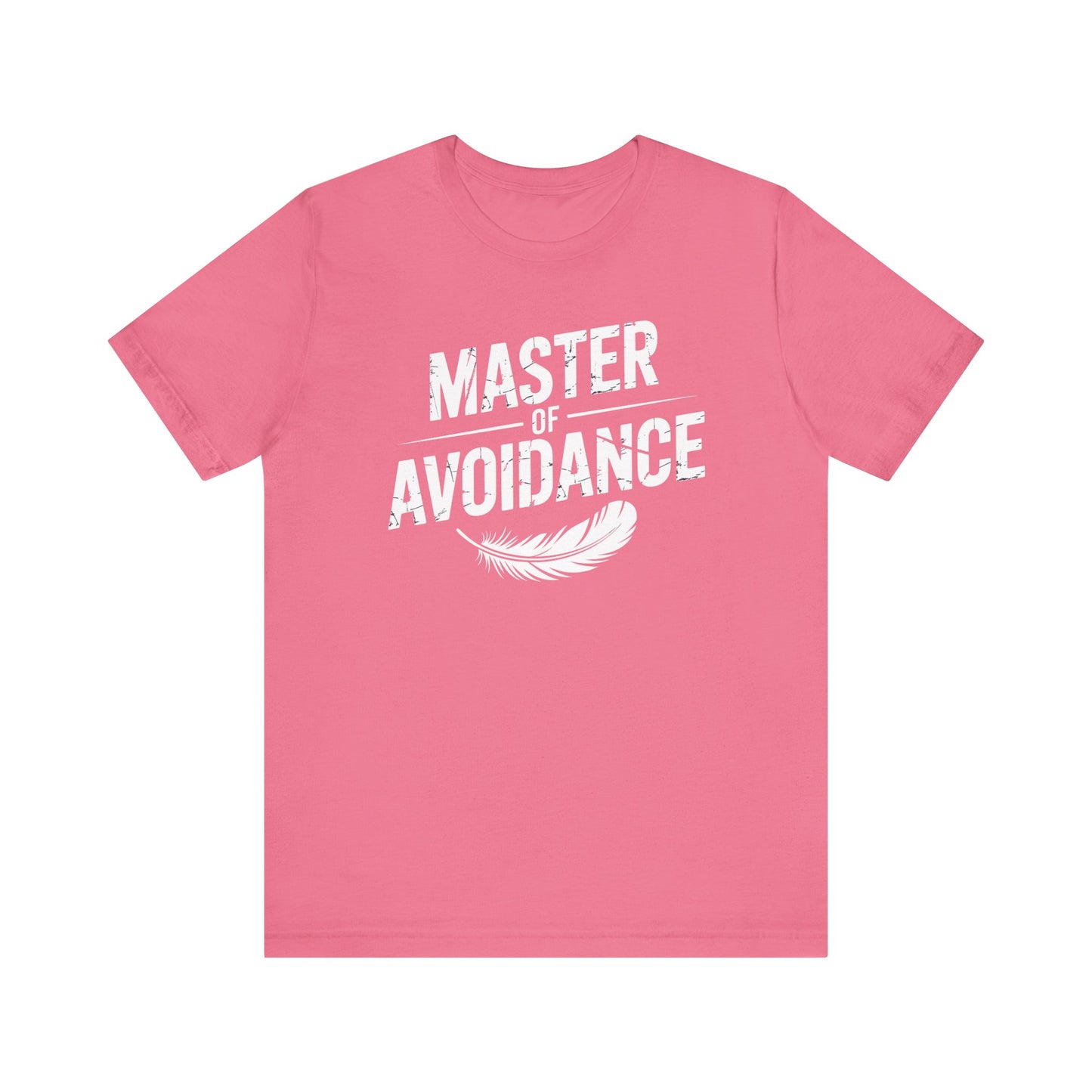 Master of Avoidance – Bold Distressed T-Shirt
