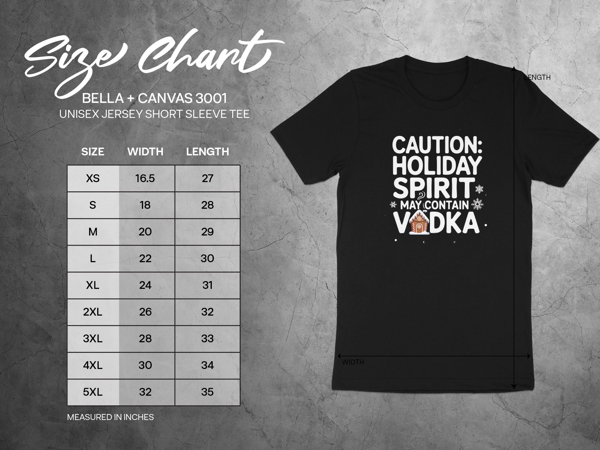 Caution Holiday Spirit May Contain Vodka Tee product