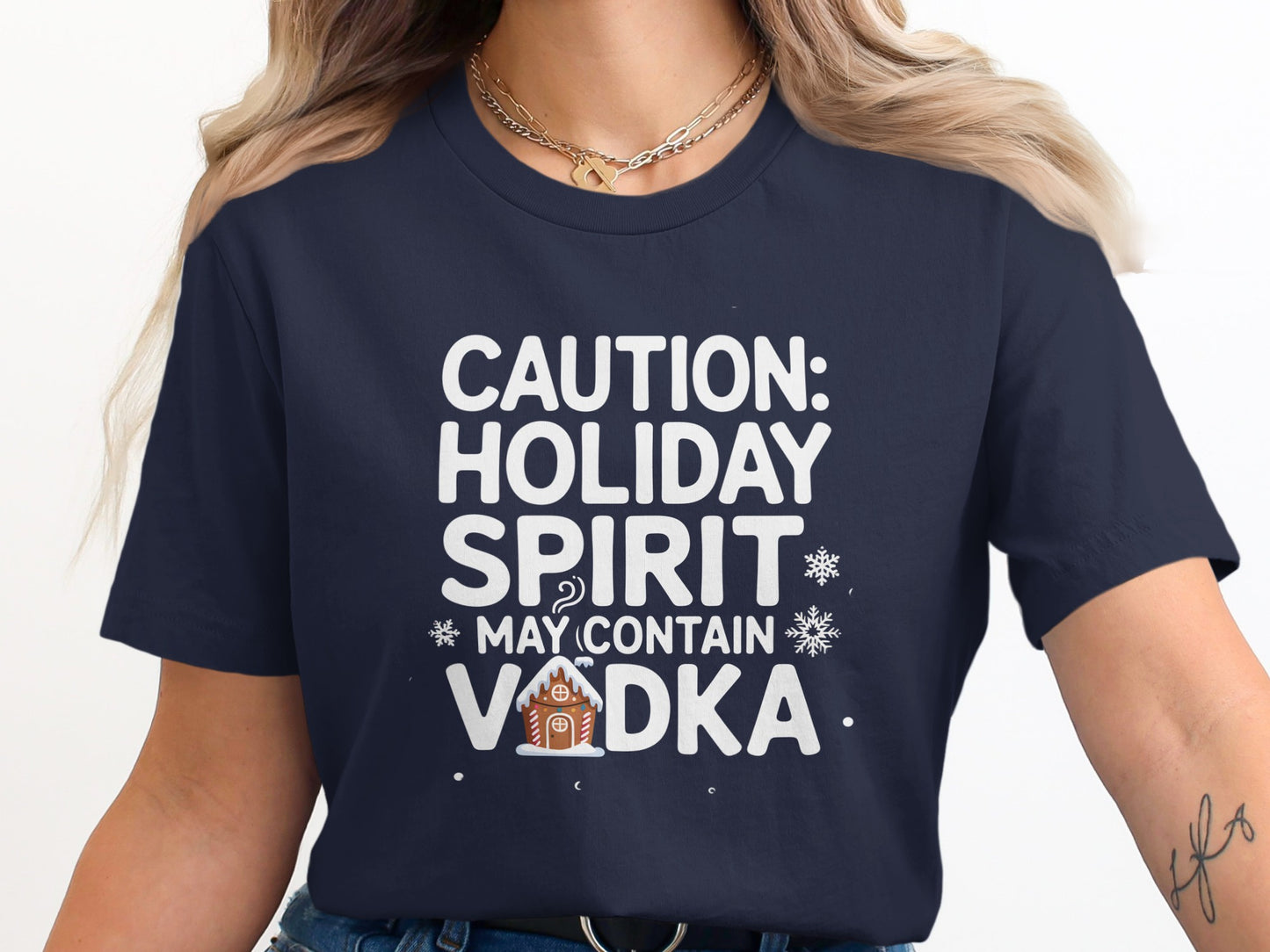 Caution Holiday Spirit May Contain Vodka product type