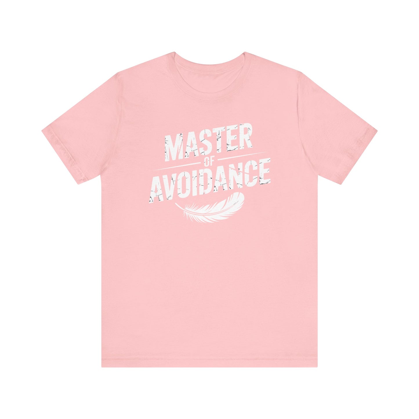 Master of Avoidance – Bold Distressed T-Shirt