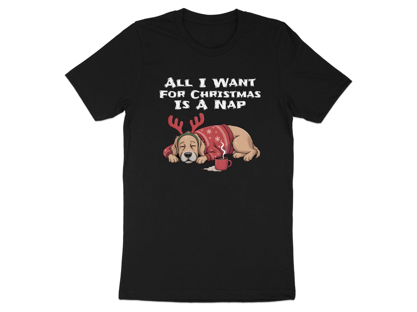 All I Want For Christmas Is A Nap T-shirt product