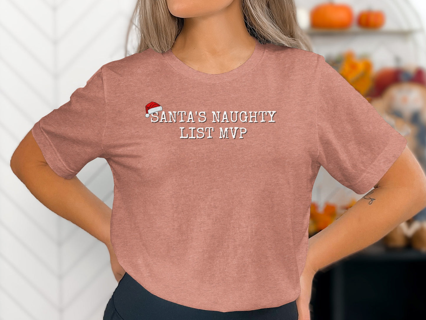 Santa's Naughty List MVP Festive T-Shirt
