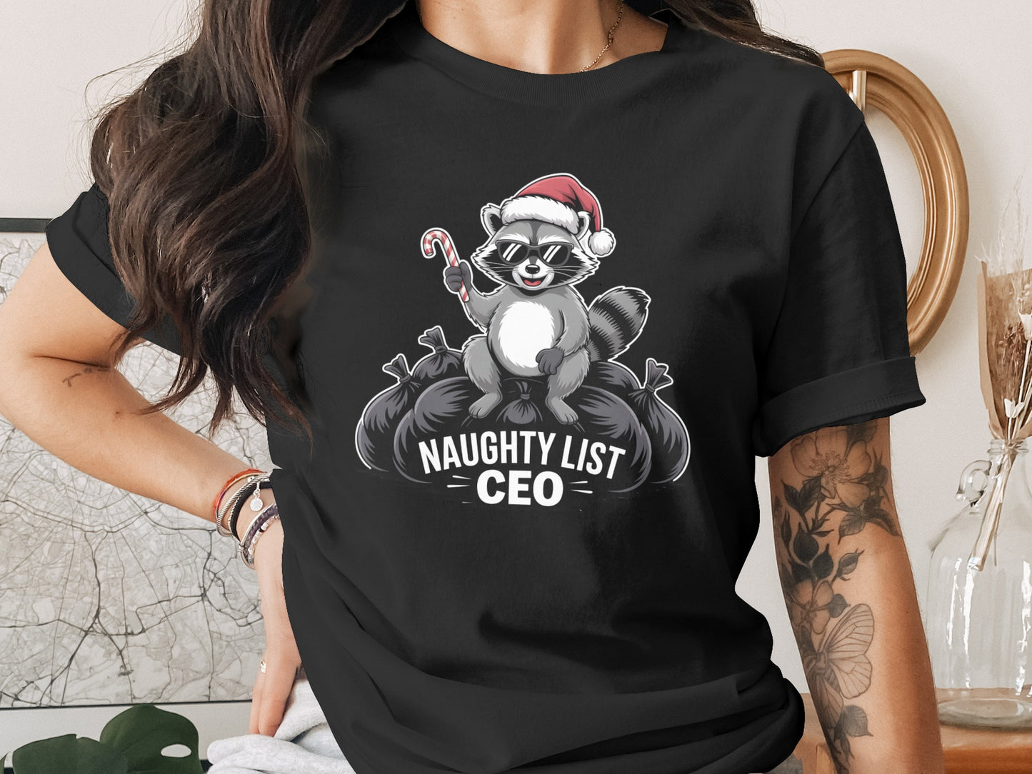 Naughty List CEO Funny Christmas Shirt product