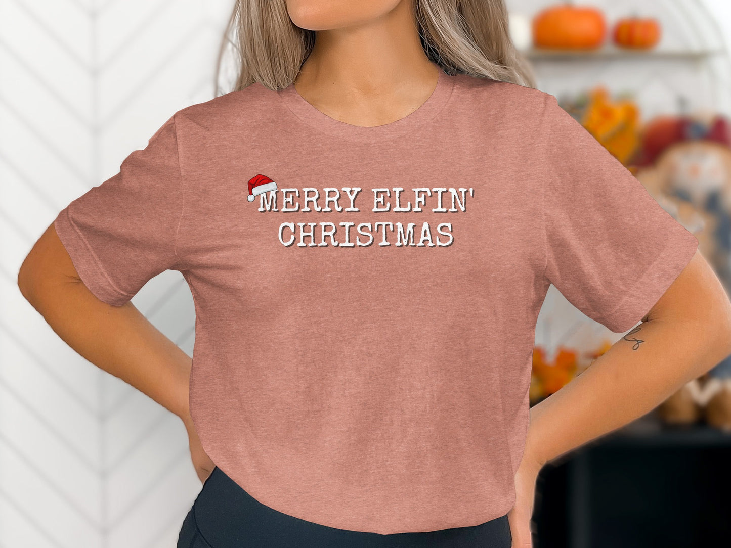 Merry Elfin' Christmas Funny Holiday Shirt product