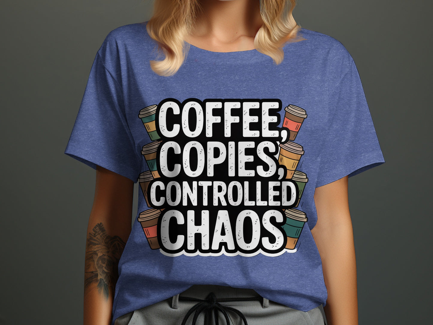 Coffee Copies Controlled Chaos Graphic T-Shirt product type