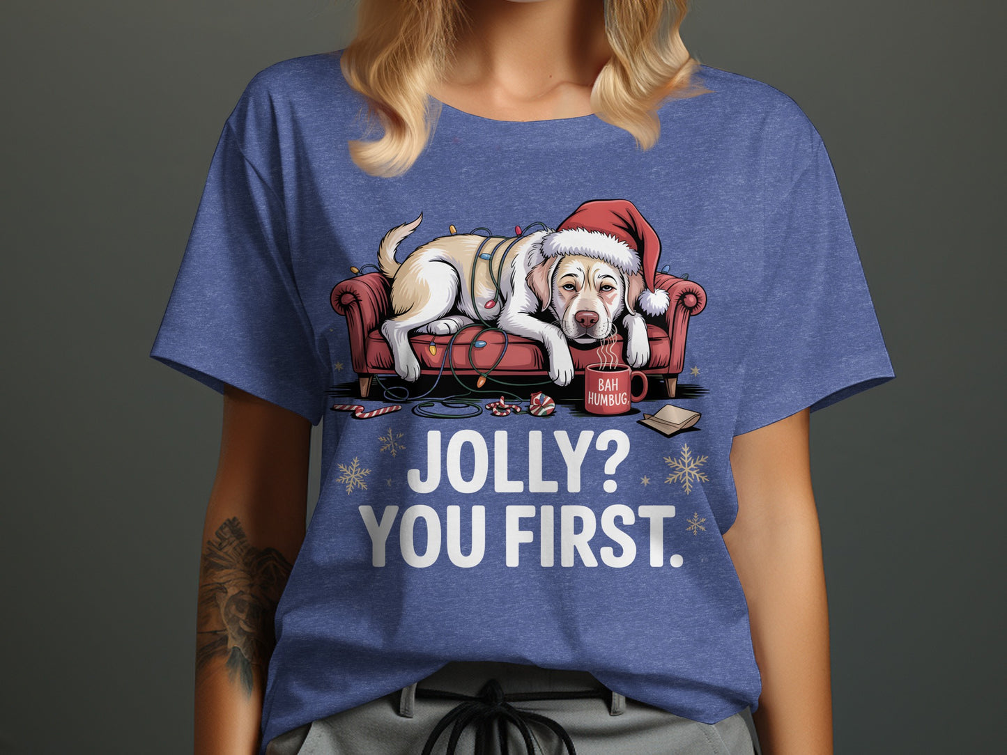Jolly You First Dog Theme Graphic T-Shirt product