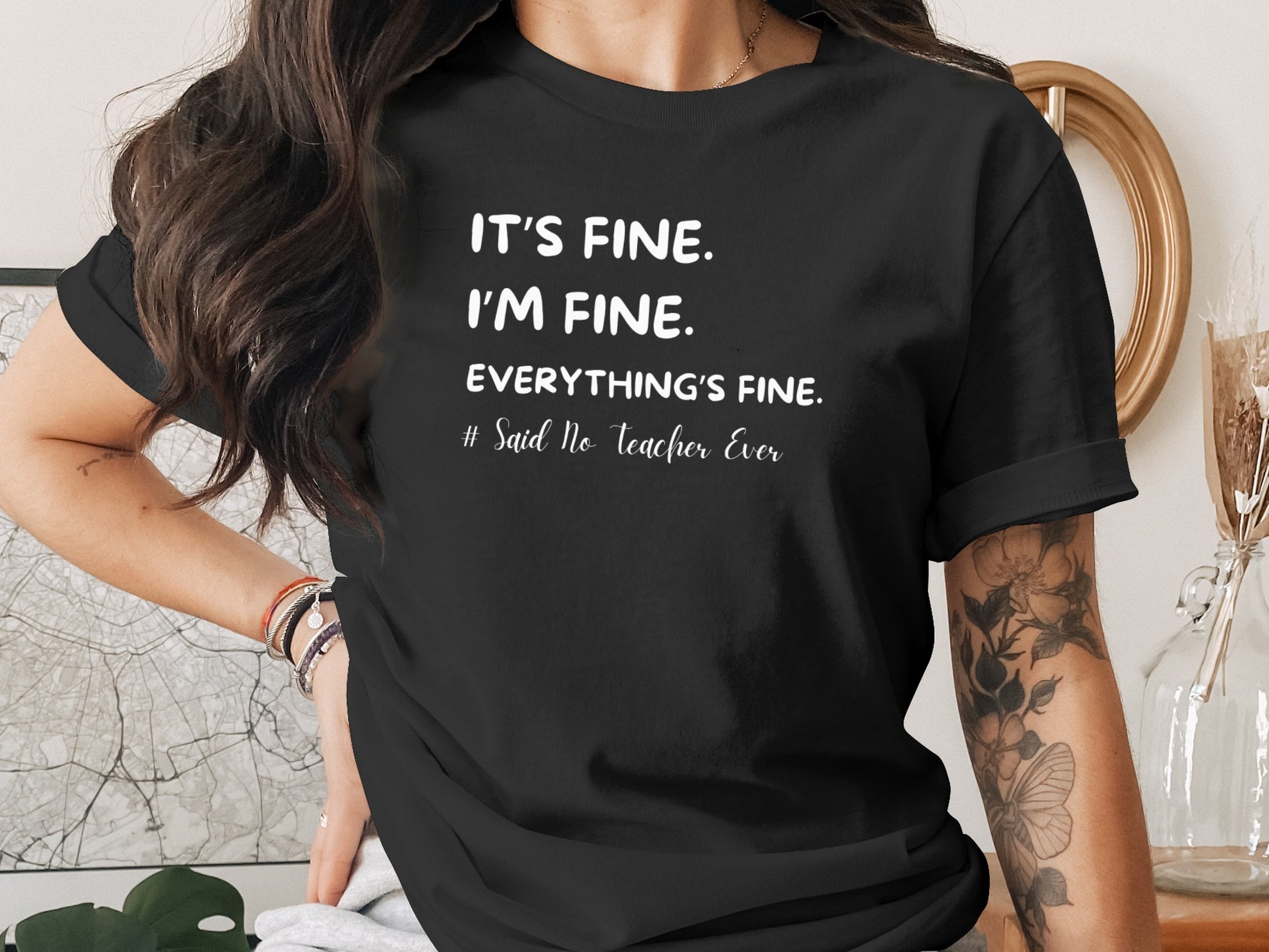 It's Fine I'm Fine Everything's Fine T-Shirt product