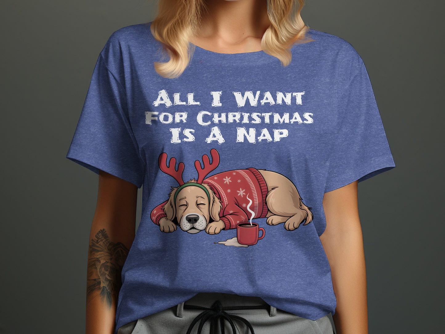 All I Want For Christmas Is A Nap Shirt product