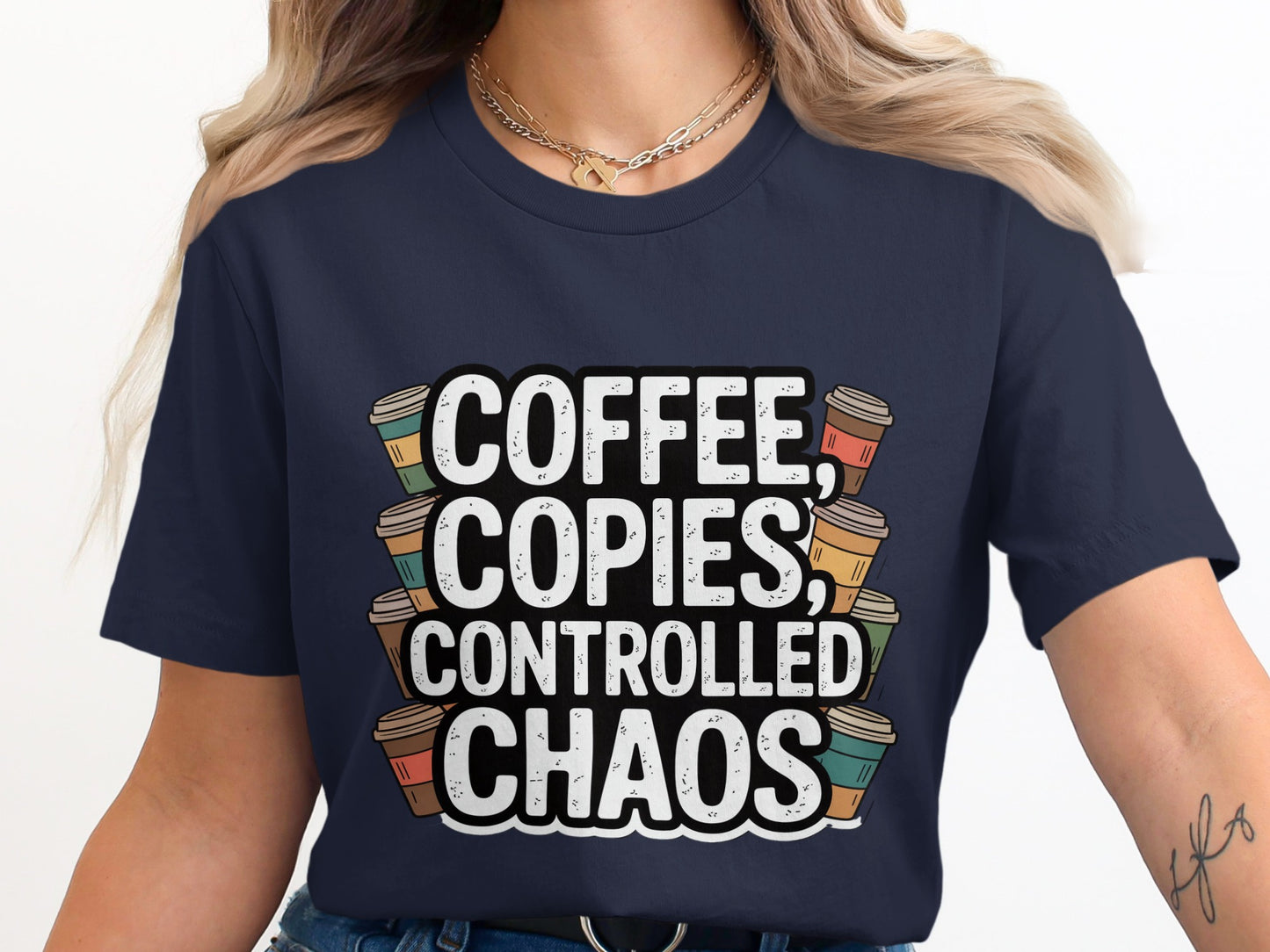 Coffee Copies Controlled Chaos Graphic Shirt