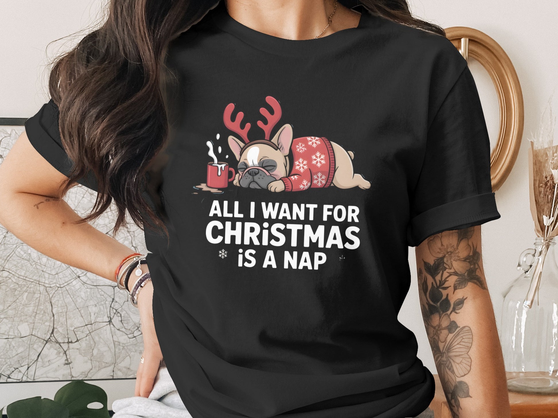 All I Want For Christmas Is A Nap T-Shirt product