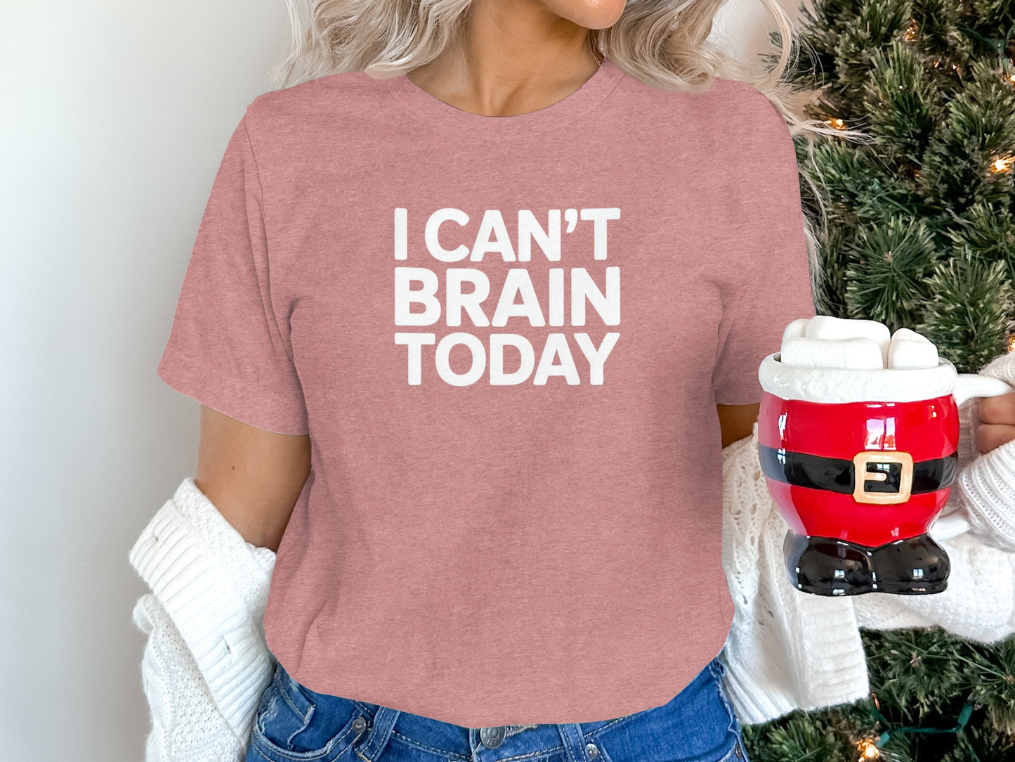 I Can't Brain Today Graphic Short Sleeve T Shirt product