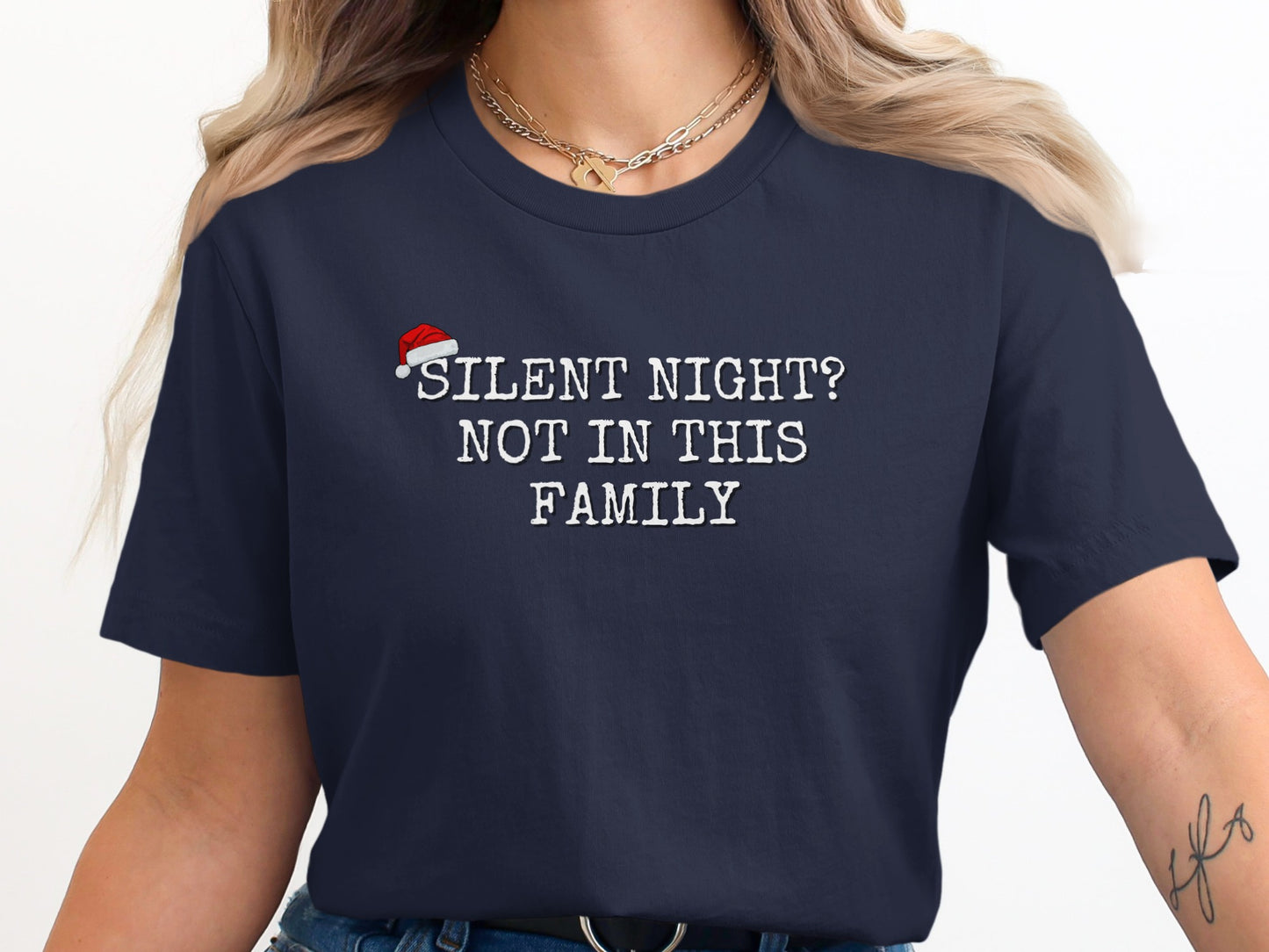 Silent Night Not In This Family T-shirt
