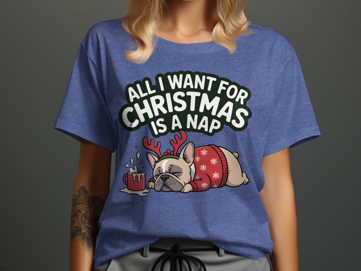 All I Want For Christmas Is A Nap Shirt product