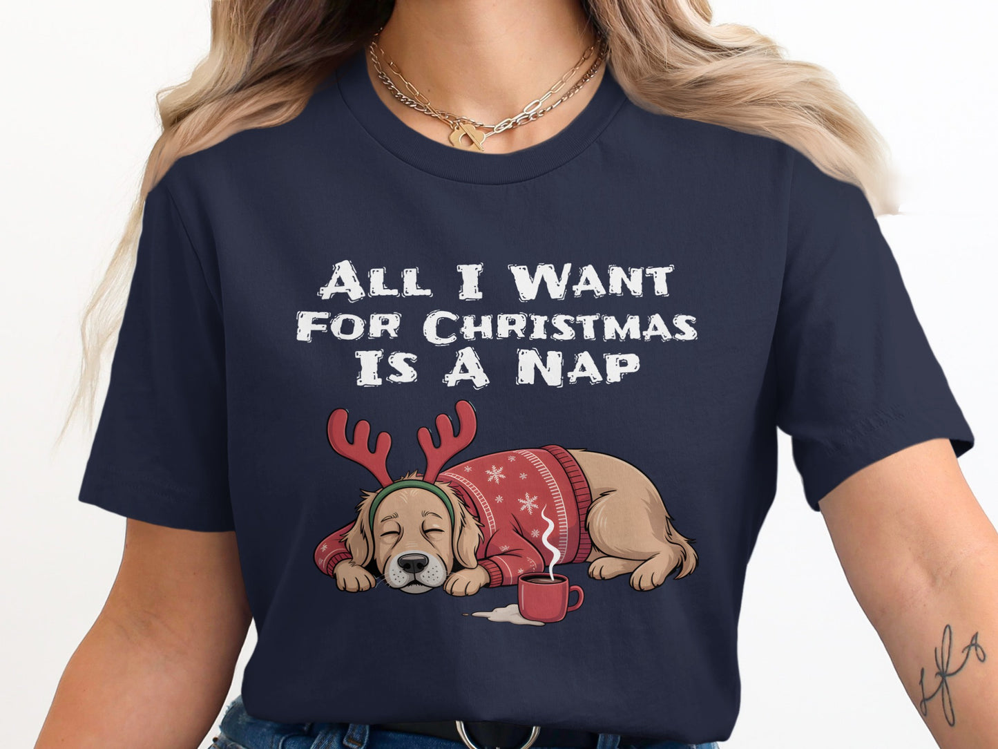 All I Want For Christmas Is A Nap T-Shirt product
