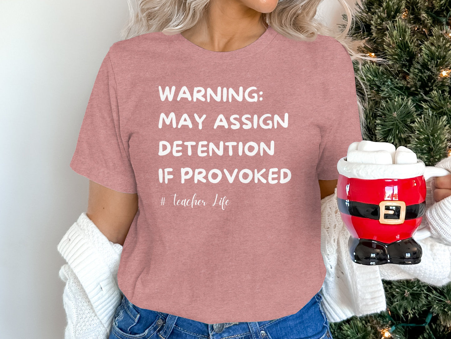 Warning May Assign Detention If Provoked product