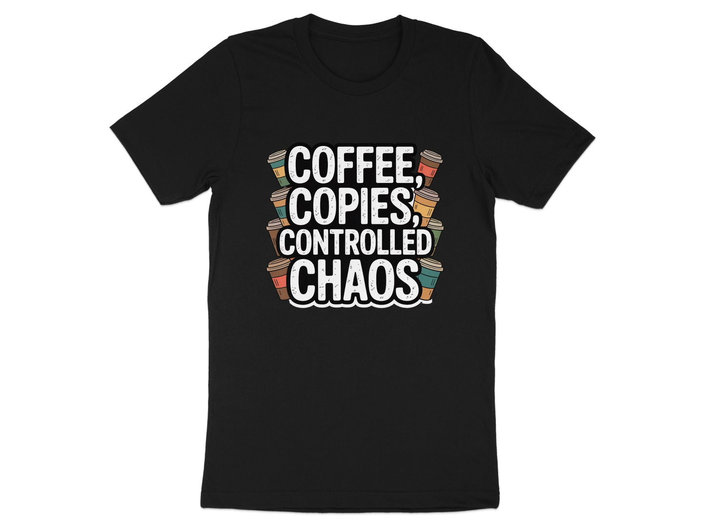 Coffee Copies Controlled Chaos Graphic T Shirt product type
