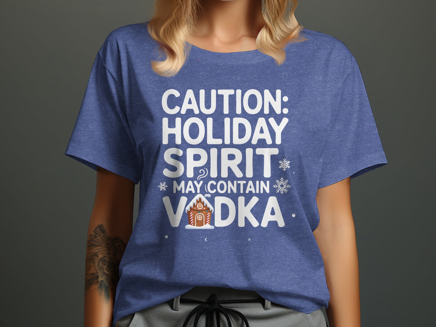 Caution Holiday Spirit May Contain Vodka product type