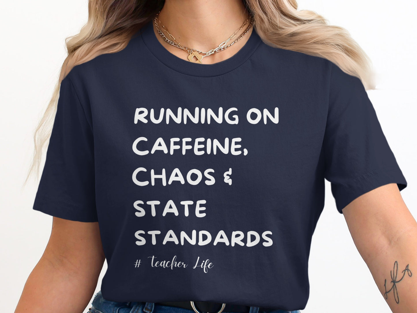 Running On Caffeine Chaos State Standards Shirt product