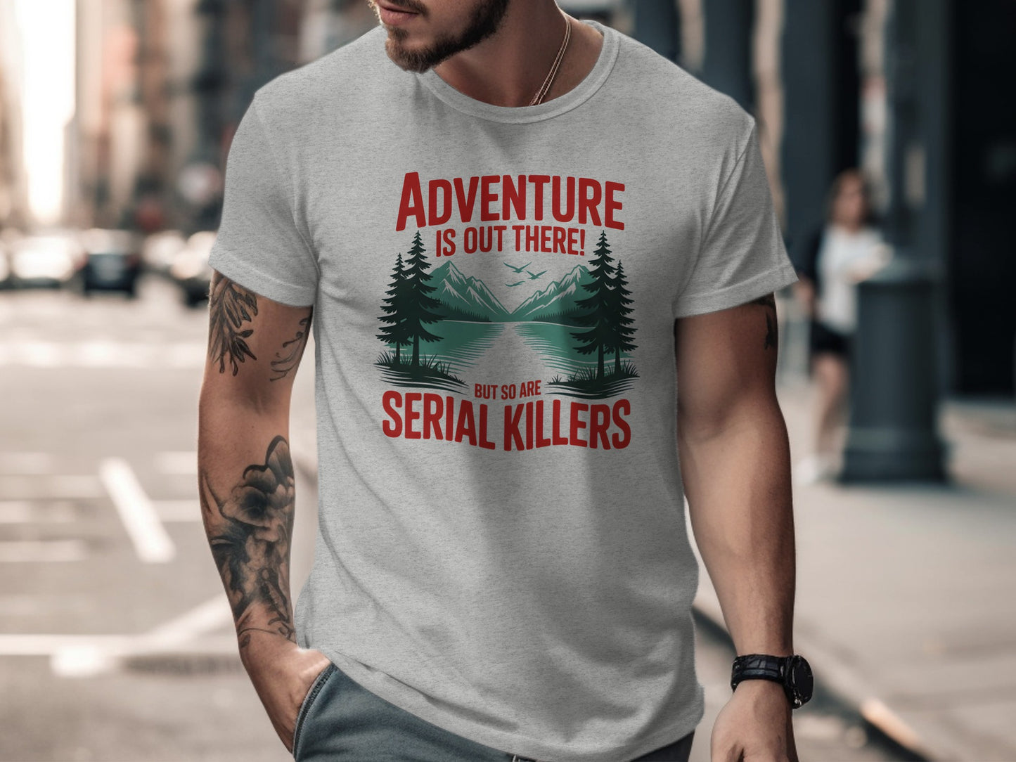 Adventure Is Out There Serial Killers T-shirt
