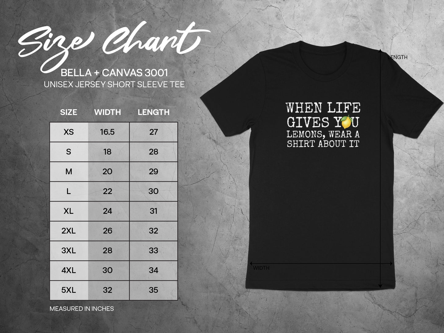 When Life Gives You Lemons Wear a Shirt About It Tee