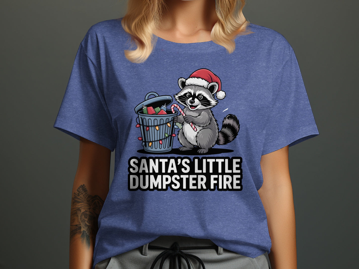 Santa's Little Dumpster Fire Holiday T-shirt product
