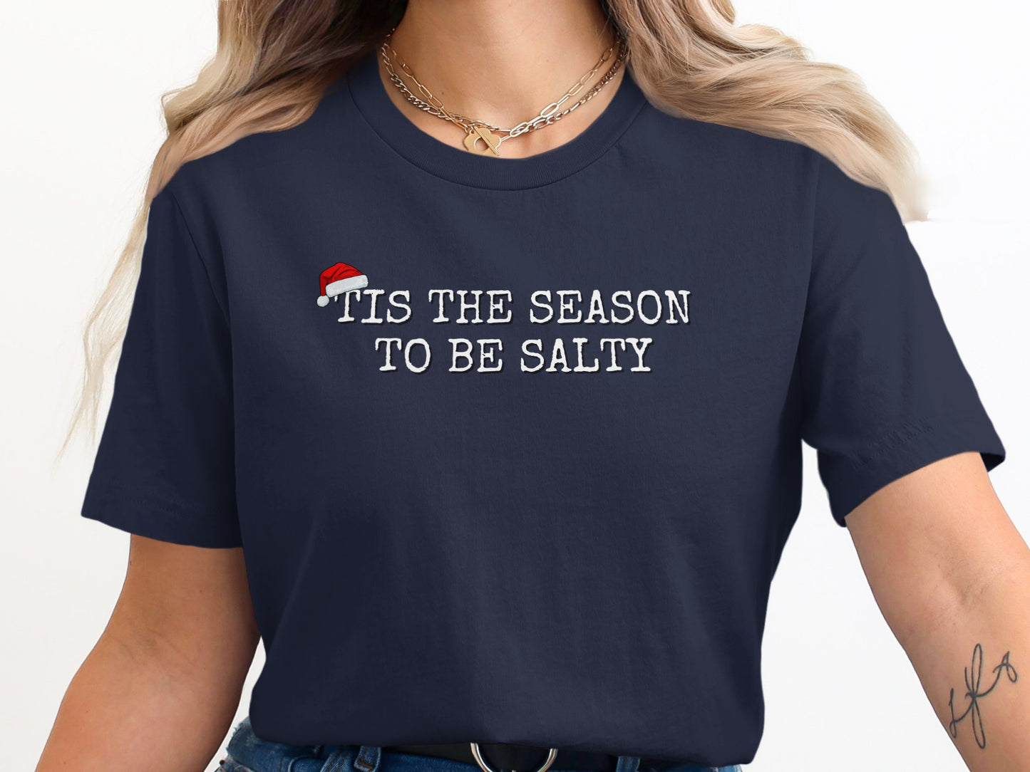 'Tis The Season To Be Salty Festive Shirt
